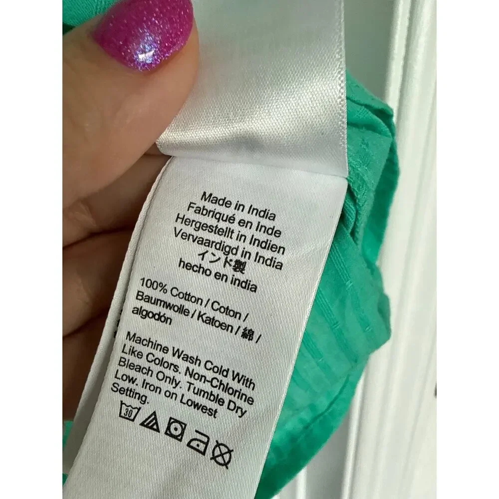 NWT J. Crew Factory Sleeveless Ruffle Top, M